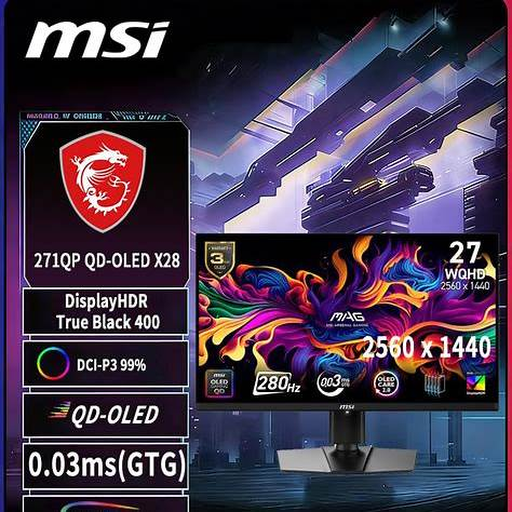 MSI MAG 271QP QD-OLED X28
