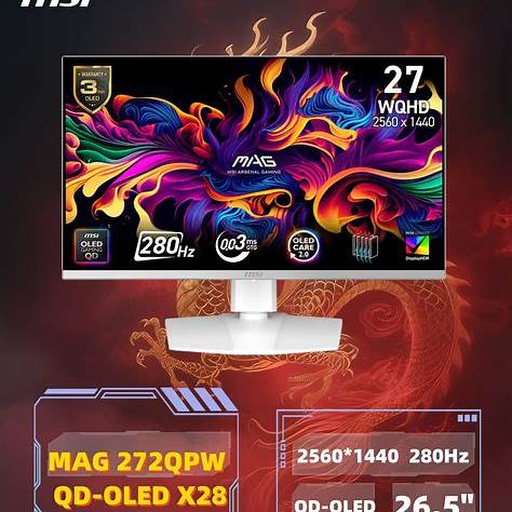 MSI MAG 272QPW QD-OLED X28